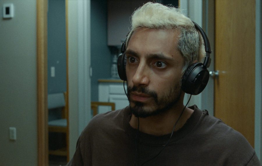 A still of Riz Ahmed from the movie "Sound of Metal"